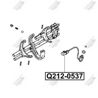 Фото автозапчасти датчик включения заднего хода Q-FIX Q212-0537