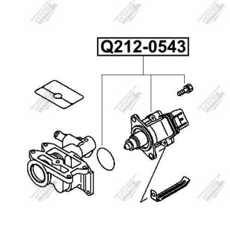 Фото автозапчасти регулятор холостого хода Q-FIX Q212-0543