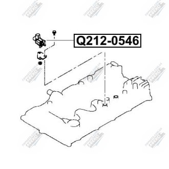 Фото автозапчасти клапан рециркуляции Q-FIX Q212-0546