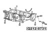 Фото автозапчасти датчик положения коленвала HONDA CIVIC IX (FK) 1.4 I-VTEC (L13Z4) 2012.02- Q-FIX Q212-0731 (фото 1)