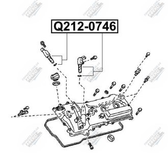 Фото автозапчасти клапан vvt-i (изменения фаз грм) LEXUS ES (AVV6_, GSV6_, ASV6_) 350 (2GR-FE) 2012.06- Q-FIX Q212-0746