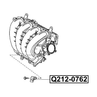 Фото автозапчасти датчик абсолютного давления (map) Q-FIX Q212-0762