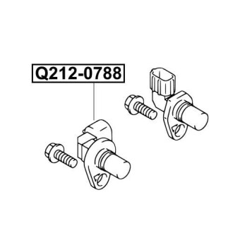 Фото автозапчасти датчик положения распредвала SUZUKI AERIO (ER) 1.6 (M16A) 2002.03- Q-FIX Q212-0788