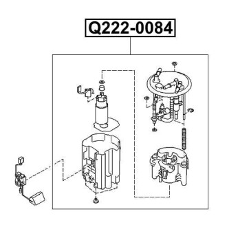 Фото автозапчастини насос палива Q-FIX Q222-0084