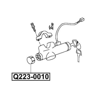 Фото автозапчастини контактна група NISSAN QASHQAI J10E 2006-2013 Q-FIX Q223-0010