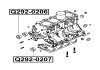 Вкладыш балансировочного вала MERCEDES-BENZ C-CLASS (W202) C 180 (202.018) 11.1994 - 05.2000 Q-FIX Q292-0206 (фото 2)