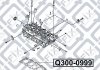 Прокладка гбц HYUNDAI AVANTE SALOON (XD) 2.0 CRDI (D4EA) 2001.04-2006.07 Q-FIX Q3000999 (фото 2)