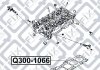Прокладка гбц HYUNDAI TRAJET (FO) 2.0 11.2003 - 07.2008 Q-FIX Q300-1066 (фото 2)