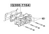 Фото автозапчастини прокладка гбц FORD SIERRA Наклонная задняя часть (GBC, GBG) 2.0 I DOHC 12.1991 - 02.1993 Q-FIX Q300-1164 (фото 1)