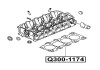 Фото автозапчастини прокладка гбц MITSUBISHI GALANT VI (EA_) 2.4 GDI (EA3A) 02.1999 - 09.2000 Q-FIX Q300-1174 (фото 1)