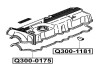 Фото автозапчастини прокладка HYUNDAI BAKKI PLATFORM/CHASSIS 2.5 TD (4D56T) 2006.11- Q-FIX Q300-1181 (фото 1)