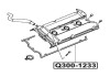 Фото автозапчасти прокладка крышки клапанов MITSUBISHI MONTERO II (V3_W, V2_W, V4_W) 3.5 V6 24V (V25W, V45W) (6G74 (DOHC 24V)) 1994.06-1999.10 Q-FIX Q300-1233 (фото 1)