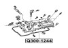 Фото автозапчасти прокладка крышки клапанов LEXUS ES (AVV6_, GSV6_, ASV6_) 350 (2GR-FE) 2012.06- Q-FIX Q300-1244 (фото 1)