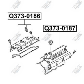 Фото автозапчастини крашка клапанів NISSAN MURANO Z50 2002-2007 Q-FIX Q373-0187