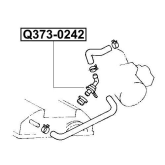 Фото автозапчастини клапан вентиляції картера Q-FIX Q373-0242