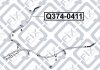 Трос томозный правый HYUNDAI ELANTRA LAVITA (FC) 1.5 CRDI (D3EA) 2001.10-2010.08 Q-FIX Q3740411 (фото 3)