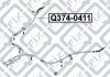Трос томозный правый HYUNDAI ELANTRA LAVITA (FC) 1.5 CRDI (D3EA) 2001.10-2010.08 Q-FIX Q3740411 (фото 4)