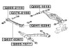 Болт з ексцентриком MITSUBISHI PAJERO 2006- Q-FIX Q3760166 (фото 2)