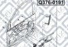 Мотор стеклоподъемника переднего правого CHEVROLET AVEO (T250) 2006-2008 Q-FIX Q376-0191 (фото 4)