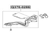 Фото автозапчасти труба заливная топливного бака MITSUBISHI OUTLANDER I (CU_W) 2.0 TURBO 4WD (CU2W) (4G63 T (DOHC 16V)) 2004.04-2006.10 Q-FIX Q376-0286 (фото 2)