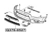 Фото автозапчасти решетка бампера переднего центральная MITSUBISHI ASX GA# 2010- Q-FIX Q376-0527 (фото 2)