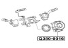 Фото автозапчастини контактна група air-bag TOYOTA LAND CRUISER (KDJ12_, GRJ12_) 4.0 (GRJ12, GRJ125) (1GR-FE) 2003.01- Q-FIX Q3800016 (фото 2)