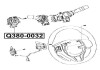 Фото автозапчастини контактна група air-bag TOYOTA AURIS NZE154/ZRE154 4WD 2006-2012 Q-FIX Q380-0032 (фото 2)