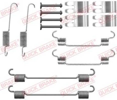 Фото автозапчасти монтажний комплект колодки QUICK BRAKE 105-0076