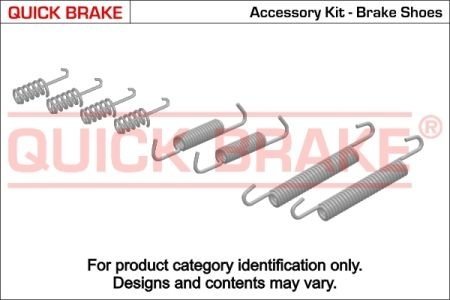 Фото автозапчастини гальмівні аксесуари QUICK BRAKE 105-0703 (фото 1)