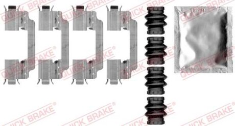 Фото автозапчасти монтажний компл.,гальм.колодки QUICK BRAKE 109-0010