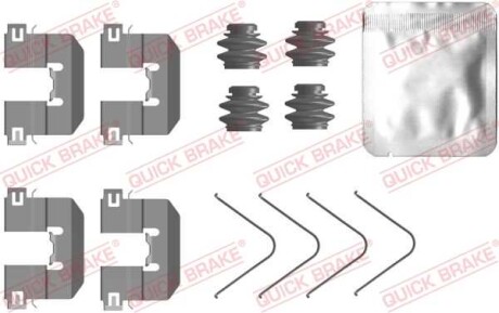 Фото автозапчасти монтажний компл.,гальм.колодки QUICK BRAKE 109-0104