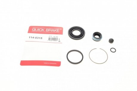 Ремкомплект суппорта (заднего) Mazda 323/626/Premacy 98-04 (d=35mm) QUICK BRAKE 114-0315