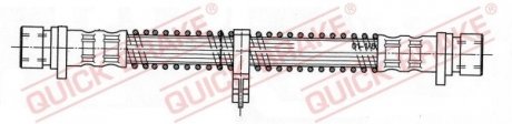 Фото автозапчастини шланг гальмівний QUICK BRAKE 22920