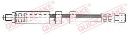 Фото автозапчастини гальмівний шланг QUICK BRAKE 32.972