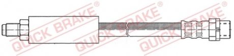 Фото автозапчасти шланг гальмівний QUICK BRAKE 37031