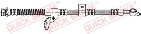 Фото автозапчасти гальмівний шланг QUICK BRAKE 50897