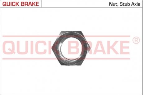 Гайка ступиці колеса QUICK BRAKE 9805 (фото 1)