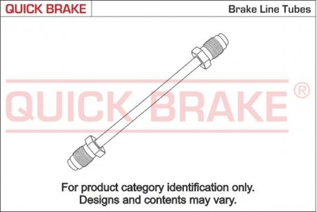 Гальмівний шланг QUICK BRAKE CU1040AA (фото 1)