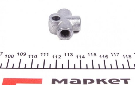 Соединитель трубки тормозной (M10x1) (мама/мама/мама) QUICK BRAKE O3D (фото 1)