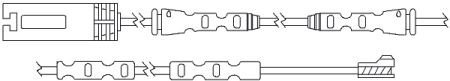 Фото автозапчастини датчик зносу гальмiвних колодок QUICK BRAKE WS0291A