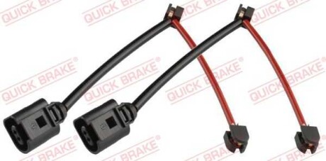 Фото автозапчасти датчик износа задних тормозных колодок AUDI E-TRON GT; PORSCHE TAYCAN Electric 05.19- QUICK BRAKE WS0481A