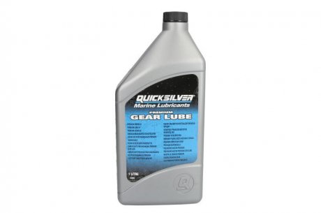 Фото автозапчасти трансмиссионное масло (1L+) SAE 80W90 QUICKSILVER QUICKSILVER 80W90 1L PREM