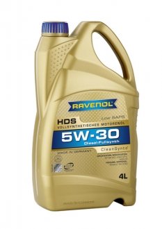 Моторное масло HDS 5W-30 RAVENOL 1111121-004 (фото 1)