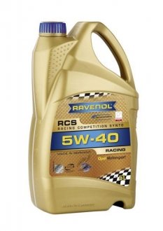 Фото автозапчасти олива для двигуна RAVENOL RCS 5W40 5L