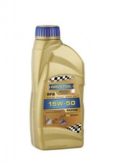 Фото автозапчасти олива для двигуна RAVENOL RFS 15W50 1L