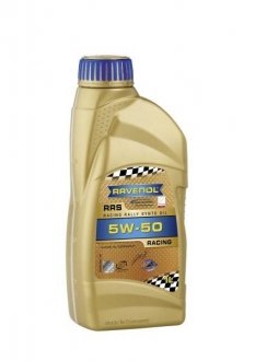 Фото автозапчасти олива для двигуна RAVENOL RRS 5W50 1L