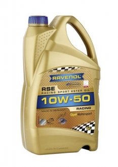 Фото автозапчасти олива для двигуна RAVENOL RSE 10W50 5L