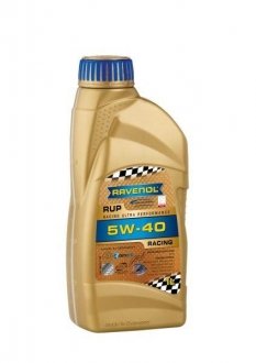 Фото автозапчасти олива для двигуна RAVENOL RUP 5W40 1L