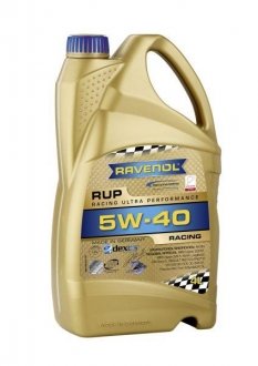 Фото автозапчастини олива для двигуна RAVENOL RUP 5W40 4L