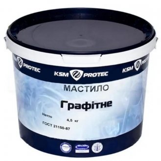 Смазка графитовая NLGI 2,DIN 51502: KF2D-25 (4,5 кг мет) Raznye KSM-GRAPHITE-4,5KG
